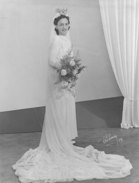 Bröllopsbild Anne-Marie 1944